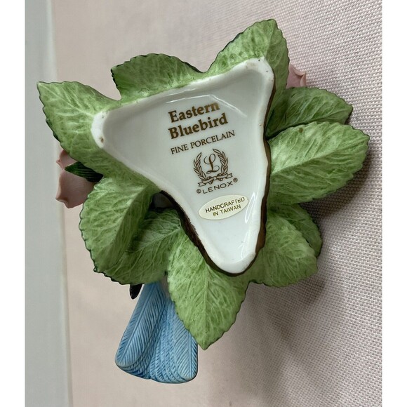 Vtg Lenox Eastern Bluebird Garden Bird Collection  Fine Porcelain - Picture 5 of 7